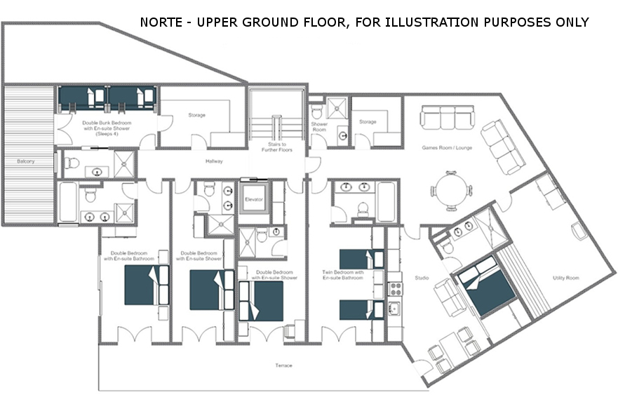 The Alpine Estate Verbier Floor Plan 4